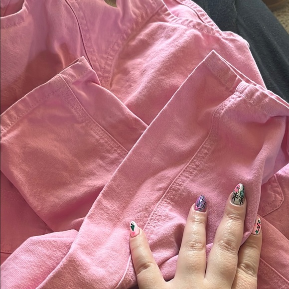 B20. Carhartt Pink 4t Kids Overalls - Picture 7 of 9